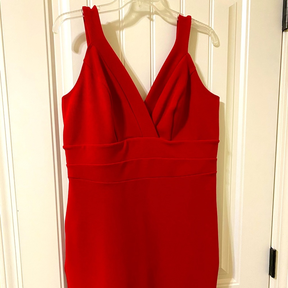 Torrid Bright Red Bodycon dress